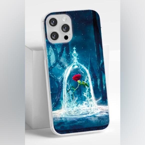 NEW-ERT GROUP Mobile Phone case for iPhone 15 PRO MAX -Beauty and the Beast Navy - Picture 1 of 7
